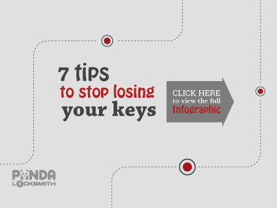 7 tips to stop losing your keys Banner